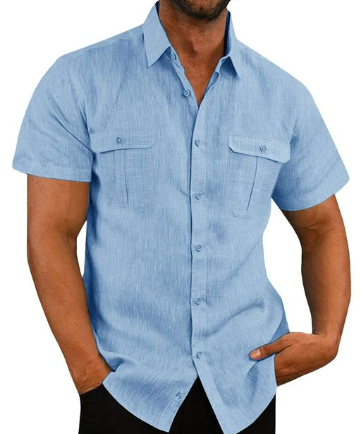 Camisa - Manga Curta Dois Bolsos