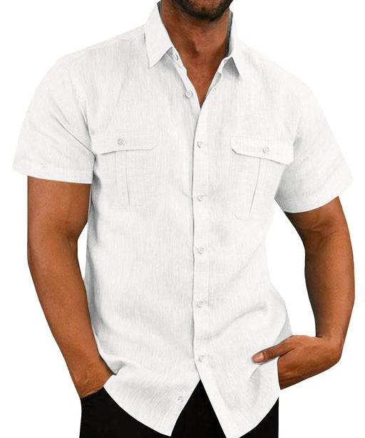Camisa - Manga Curta Dois Bolsos