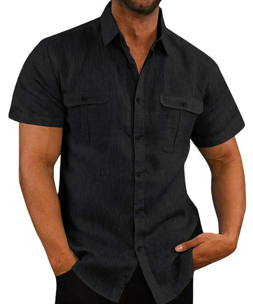 Camisa - Manga Curta Dois Bolsos