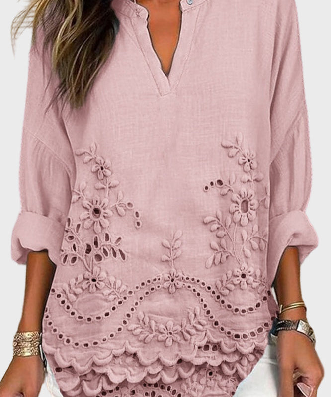 Camisa Coastal Bloom