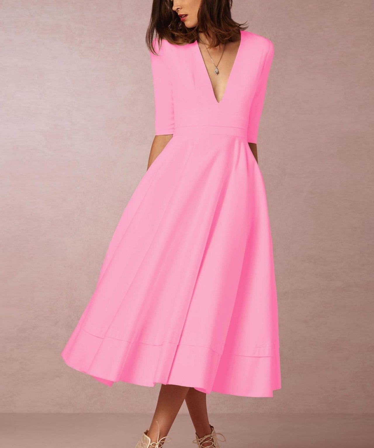 Laura - Vestido Midi Feminino