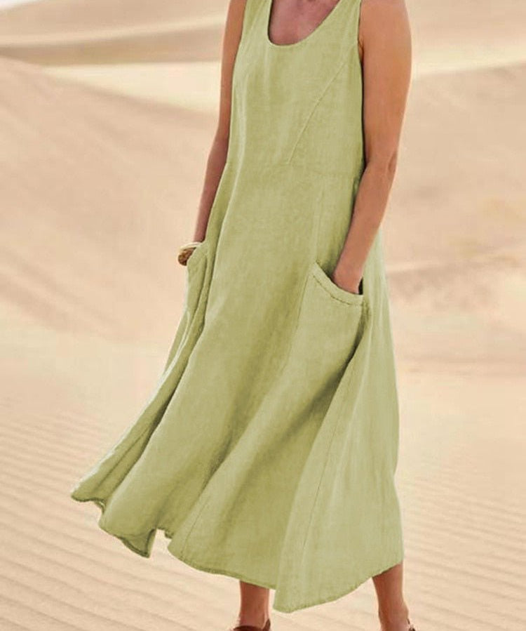 Manuela - Vestido Leve para o Verão