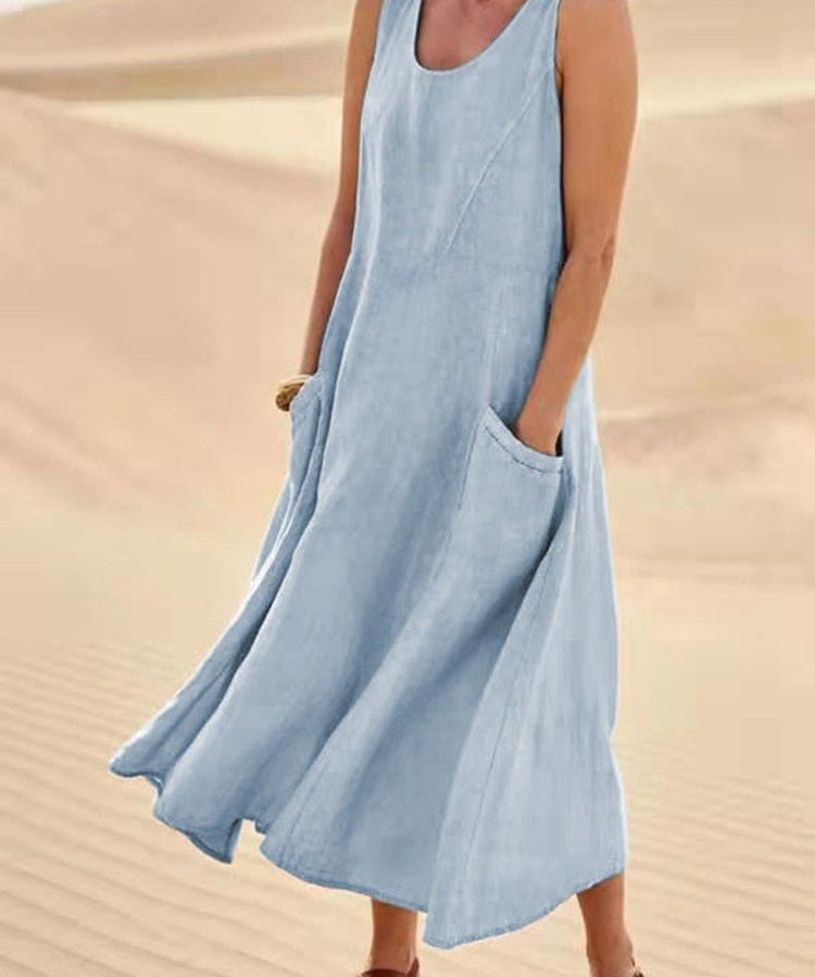 Manuela - Vestido Leve para o Verão