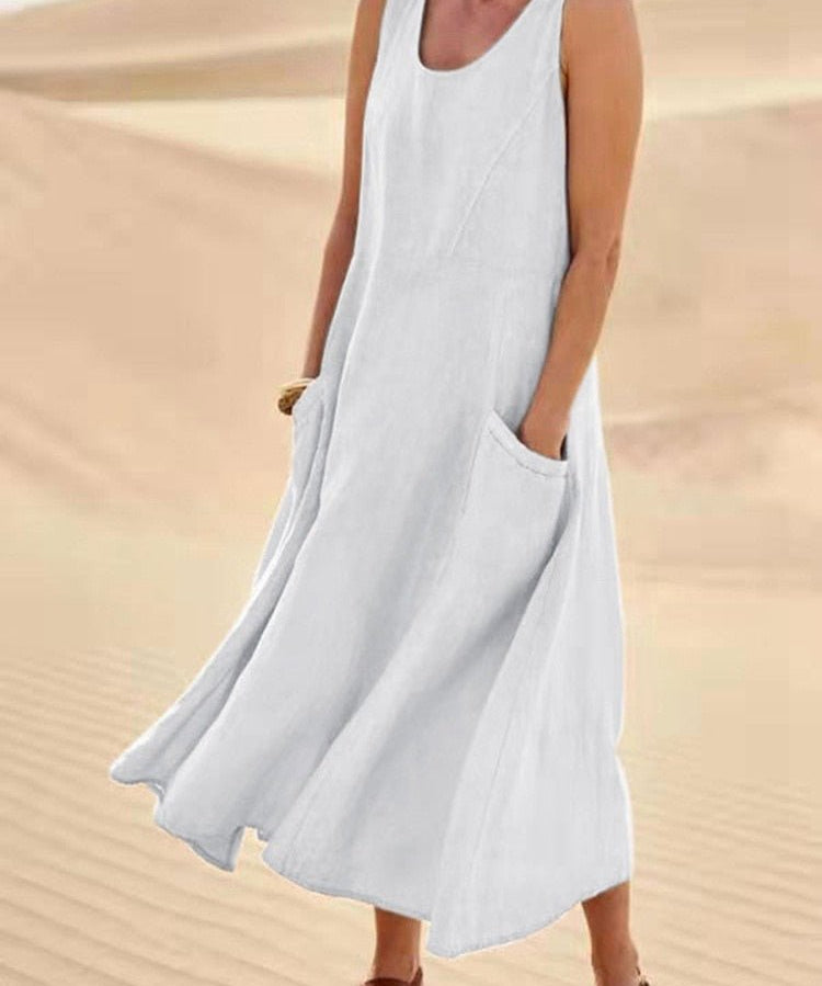 Manuela - Vestido Leve para o Verão