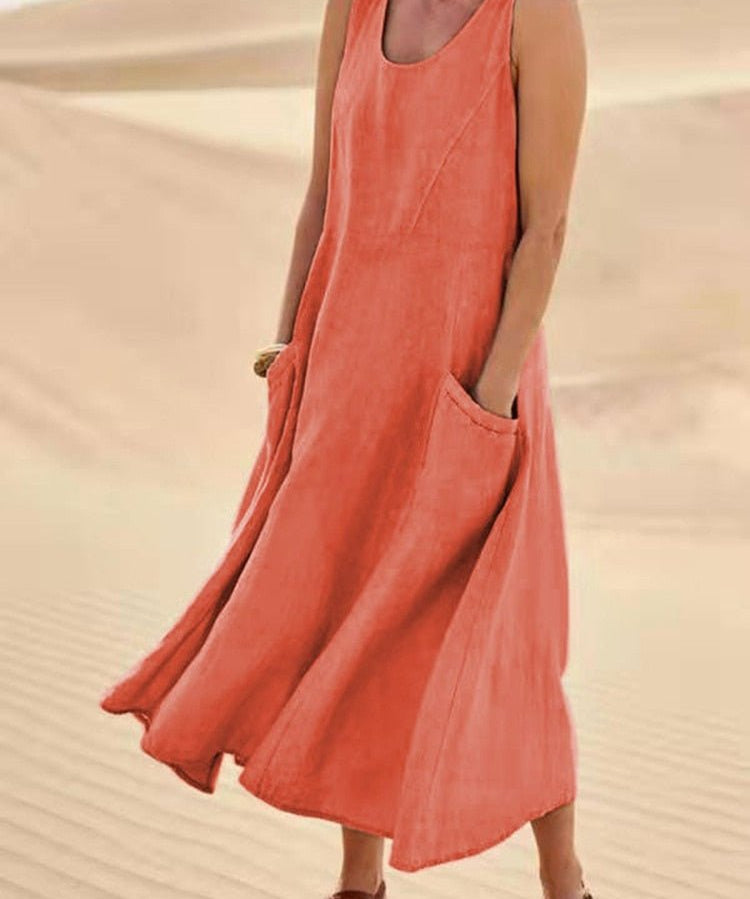 Manuela - Vestido Leve para o Verão