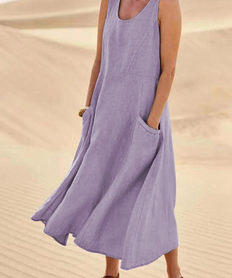 Manuela - Vestido Leve para o Verão