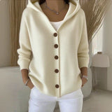 Felícia - Moderen cardigan s kapuco