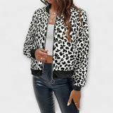 Raquel - Eleganten Leopardji Plašč
