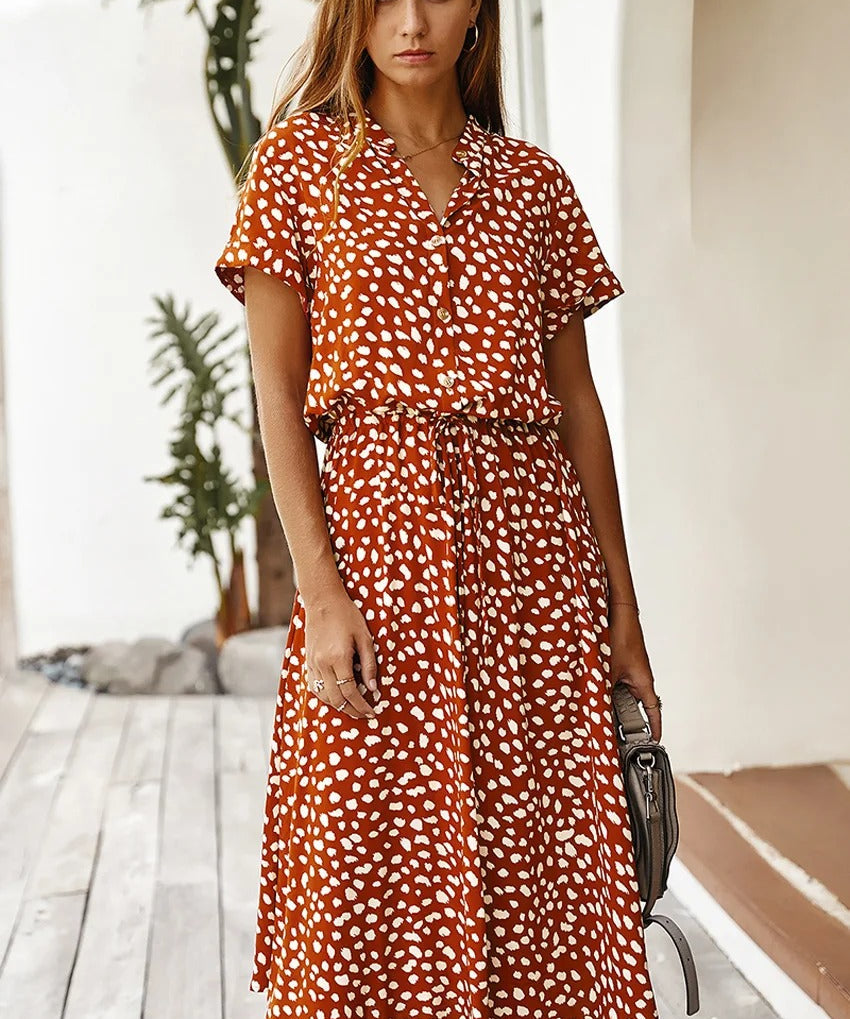 Lesley - Vestido Prático e Confortável