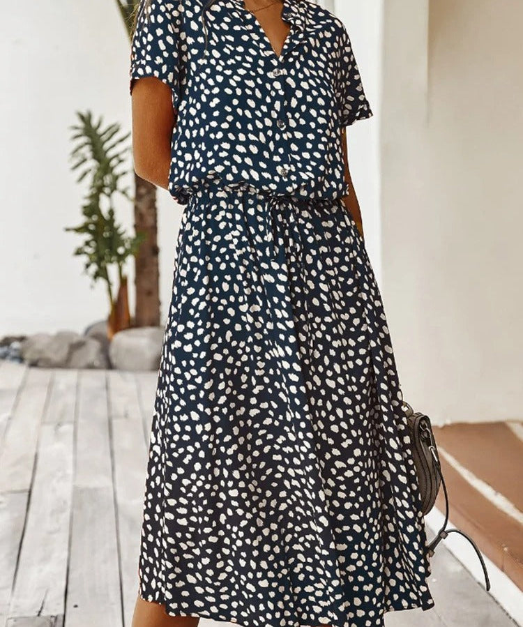 Lesley - Vestido Prático e Confortável