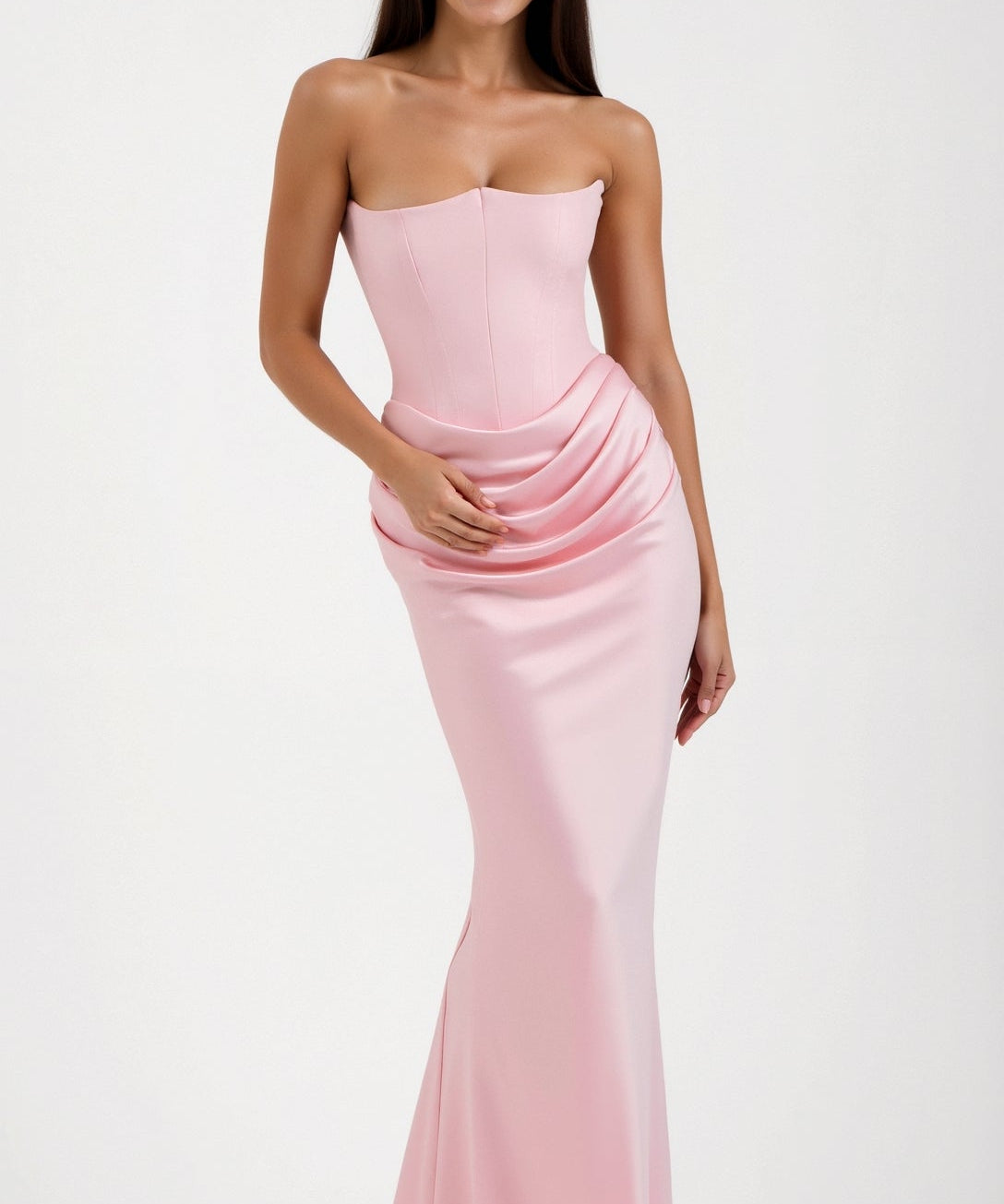 Esmeralda - Vestido comprido com corpete
