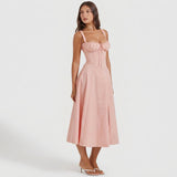 Luana - Elegantna Maxi Obleka