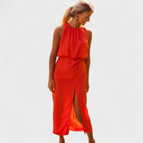 Linija - Eleganten Midi Oblek