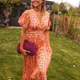 Sandra - Elegantna maxi obleka