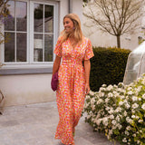 Sandra - Elegantna maxi obleka